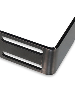 Angle SST height adjustable f/straw pellet/chew stick holder